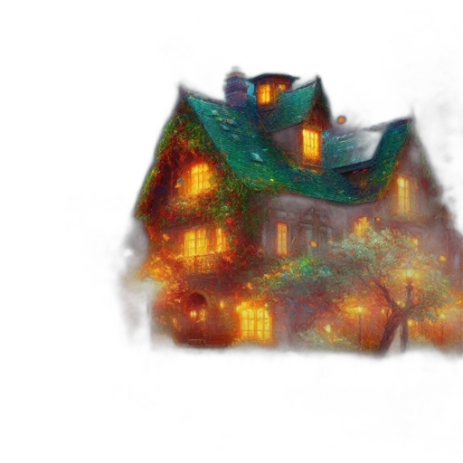 building, watercolor, concept art, fantasy art transparent PNG cut-out