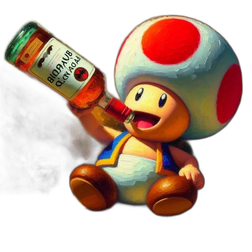 bottle, hat, food, weapon transparent PNG cut-out