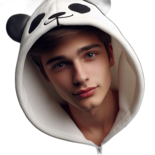 hat, face, animal, photorealistic transparent PNG cut-out
