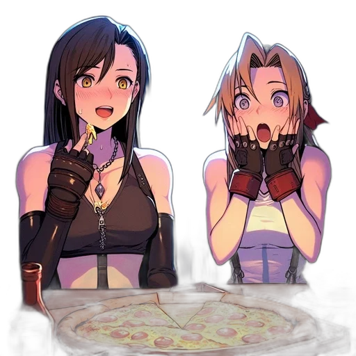 food, anime, concept art, pixel art transparent PNG cut-out
