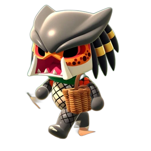 hat, creature, mask, weapon transparent PNG cut-out