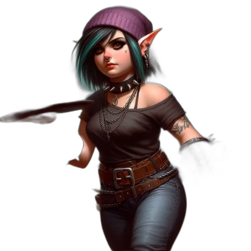 staff, hat, fantasy art, concept art transparent PNG cut-out