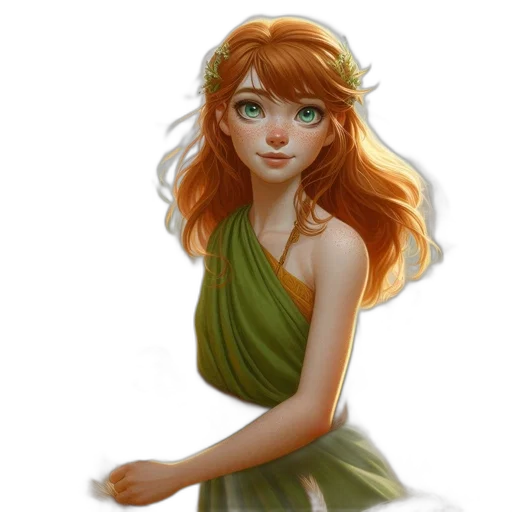dress, fantasy art, concept art, oil painting transparent PNG cut-out