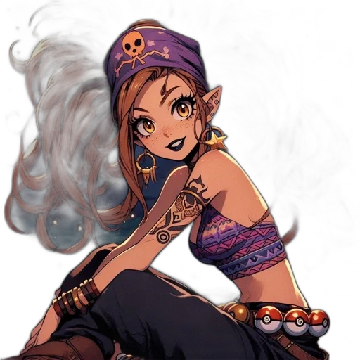 jewelry, staff, dress, fantasy art transparent PNG cut-out