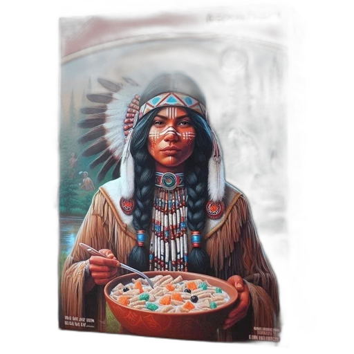 jewelry, food, face, oil painting transparent PNG cut-out
