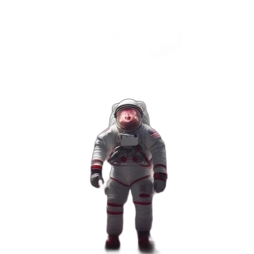 robot, creature, staff, jacket transparent PNG cut-out