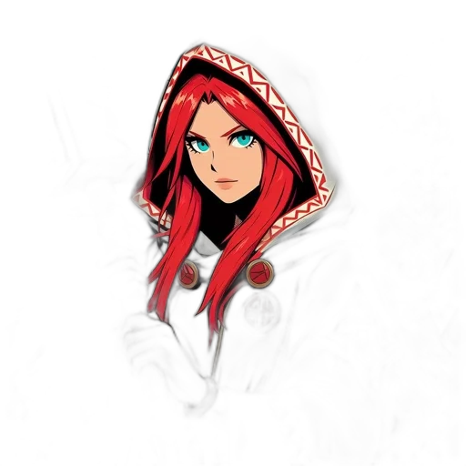 jacket, face, jewelry, pixel art transparent PNG cut-out
