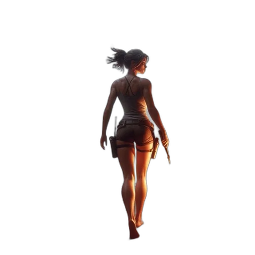 dress, weapon, staff, sword transparent PNG cut-out