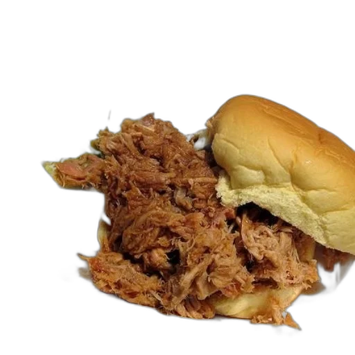 food, animal, pulled, pork transparent PNG cut-out