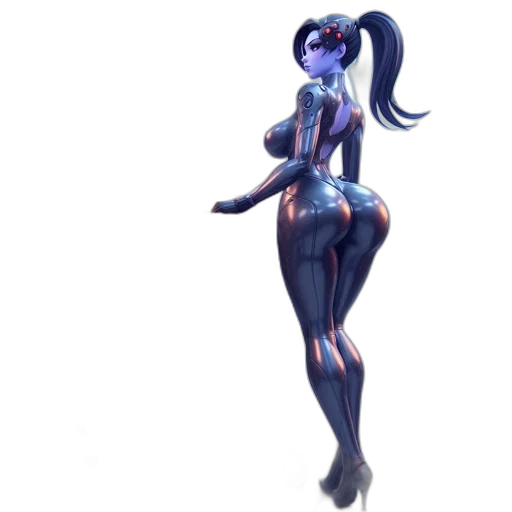 robot, dress, concept art, fantasy art transparent PNG cut-out