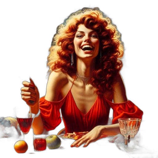 photorealistic, oil painting, concept art, fantasy art transparent PNG cut-out