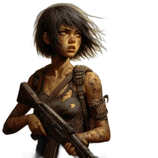 weapon, concept art, fantasy art, comic book art transparent PNG cut-out