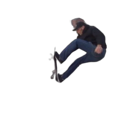 shoes, staff, skateboarder, wearing transparent PNG cut-out