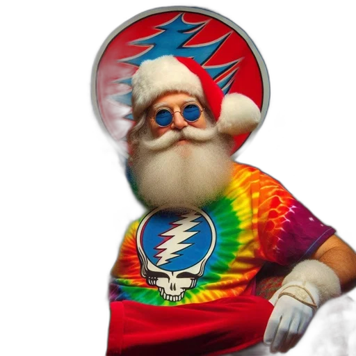 staff, 3d render, santa, claus transparent PNG cut-out