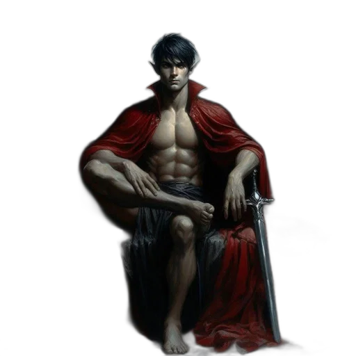 sword, fantasy art, concept art, comic book art transparent PNG cut-out
