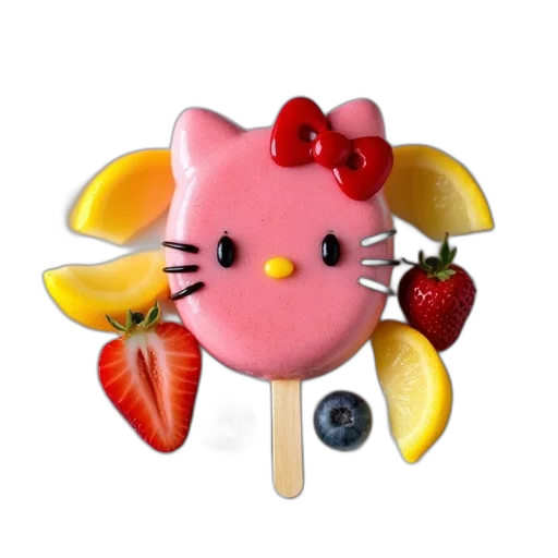 food, staff, 3d render, photorealistic transparent PNG cut-out