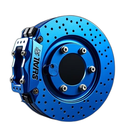 blue, ebc, brakes, front transparent PNG cut-out