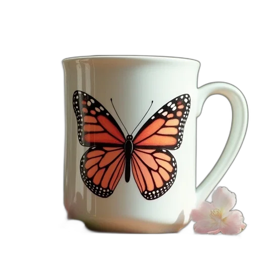 photorealistic, 3d render, butterfly, hope transparent PNG cut-out