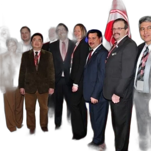 staff, group, people, stand transparent PNG cut-out
