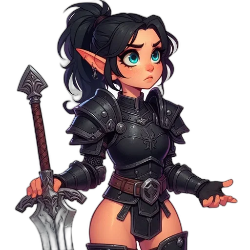 staff, sword, weapon, fantasy art transparent PNG cut-out
