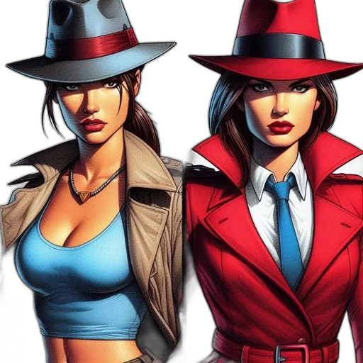 hat, comic book art, concept art, cartoon transparent PNG cut-out