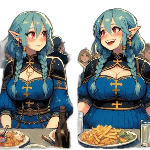 food, concept art, fantasy art, pixel art transparent PNG cut-out