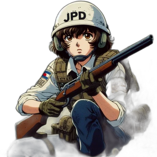 weapon, jacket, concept art, anime transparent PNG cut-out