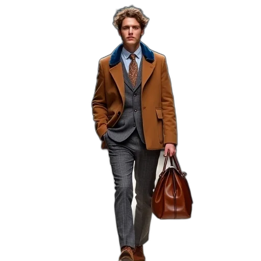 jacket, photorealistic, concept art, earth tones transparent PNG cut-out