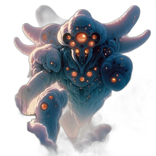creature, mask, robot, concept art transparent PNG cut-out