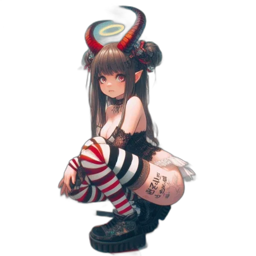 hat, dragon, creature, staff transparent PNG cut-out