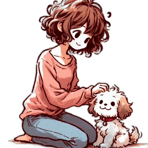 animal, creature, watercolor, anime transparent PNG cut-out