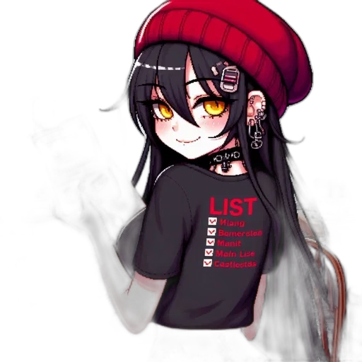 jacket, hat, staff, mask transparent PNG cut-out