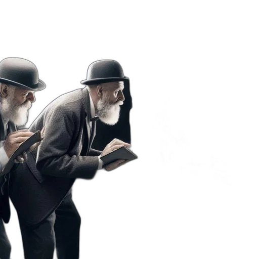 hat, concept art, 3d render, two transparent PNG cut-out