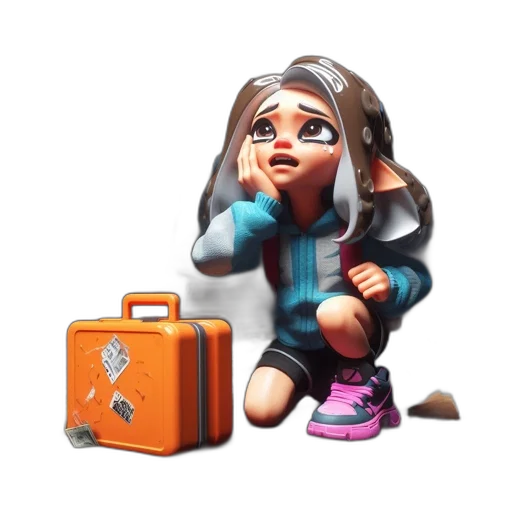 robot, face, jacket, staff transparent PNG cut-out