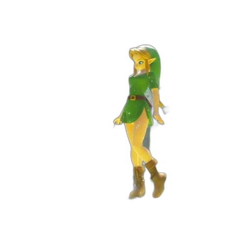 dress, staff, mask, creature transparent PNG cut-out