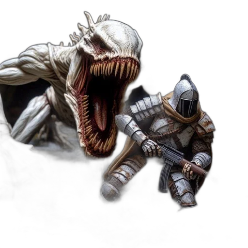 creature, mask, dragon, concept art transparent PNG cut-out