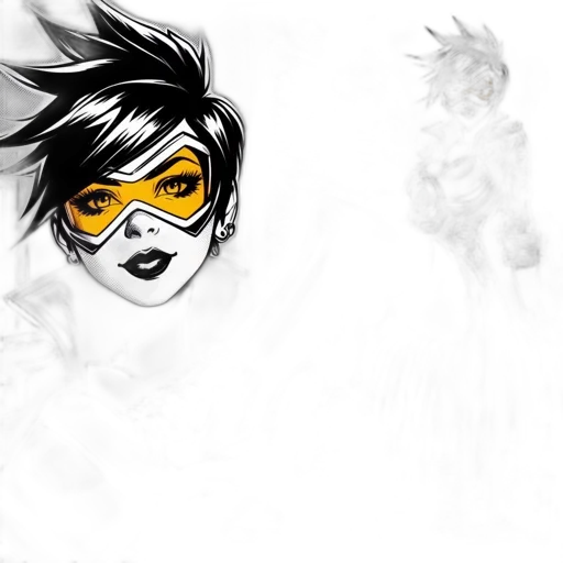 mask, face, comic book art, concept art transparent PNG cut-out