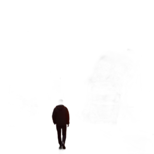 jacket, creature, robot, face transparent PNG cut-out