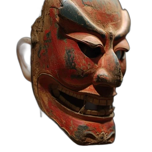 mask, face, staff, jewelry transparent PNG cut-out