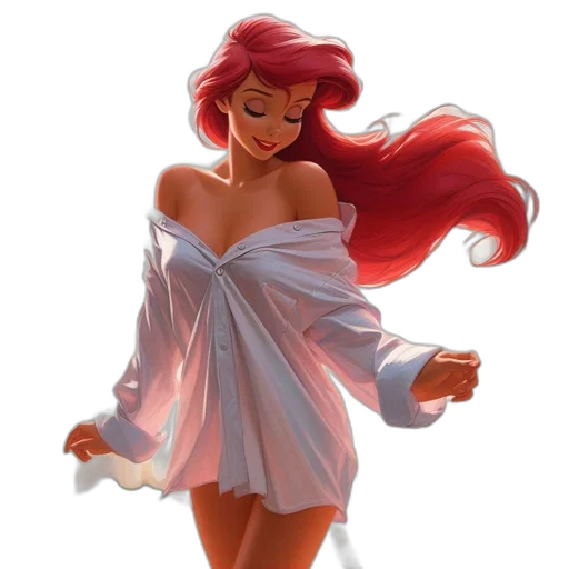 dress, concept art, comic book art, fantasy art transparent PNG cut-out