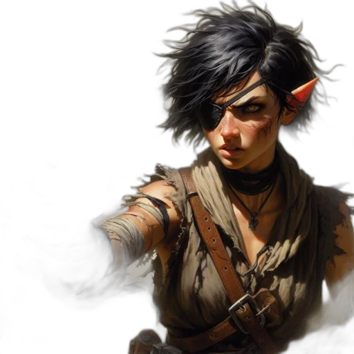 fantasy art, concept art, photorealistic, comic book art transparent PNG cut-out