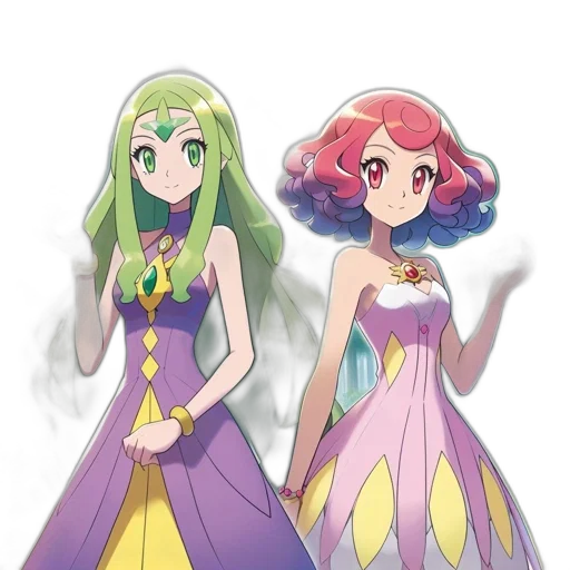 dress, staff, crown, concept art transparent PNG cut-out