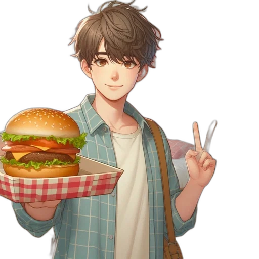 food, animal, pixel art, anime transparent PNG cut-out