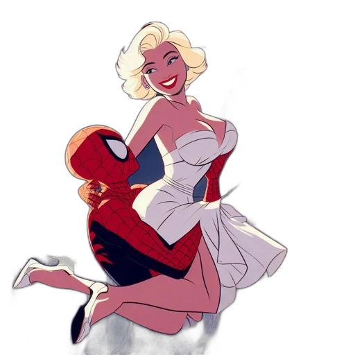 dress, concept art, comic book art, cartoon transparent PNG cut-out