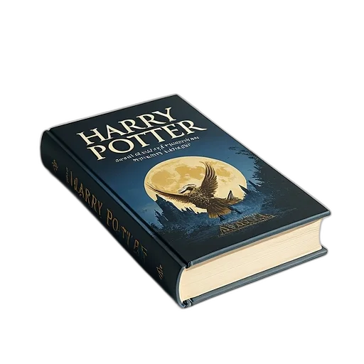 book, titled, harry, potter transparent PNG cut-out