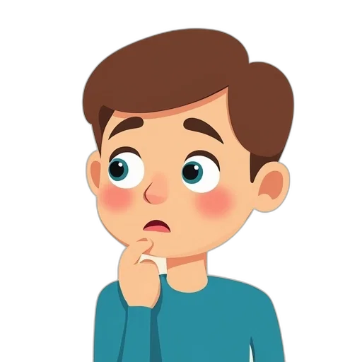 face, cartoon, 3d render, concept art transparent PNG cut-out