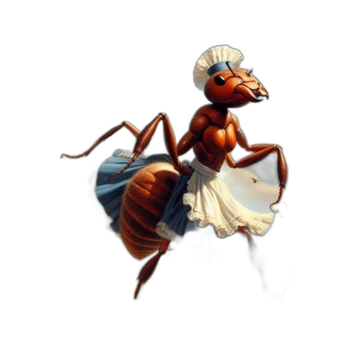 creature, animal, dress, robot transparent PNG cut-out