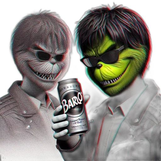 mask, bottle, food, creature transparent PNG cut-out