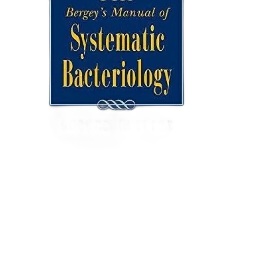 cover, bergey, manual, systematic transparent PNG cut-out