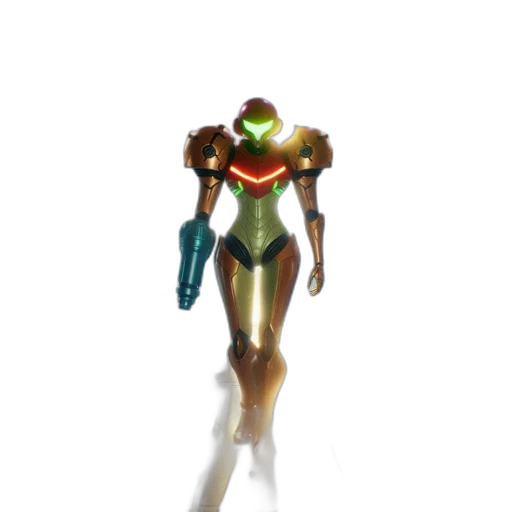 robot, staff, weapon, creature transparent PNG cut-out
